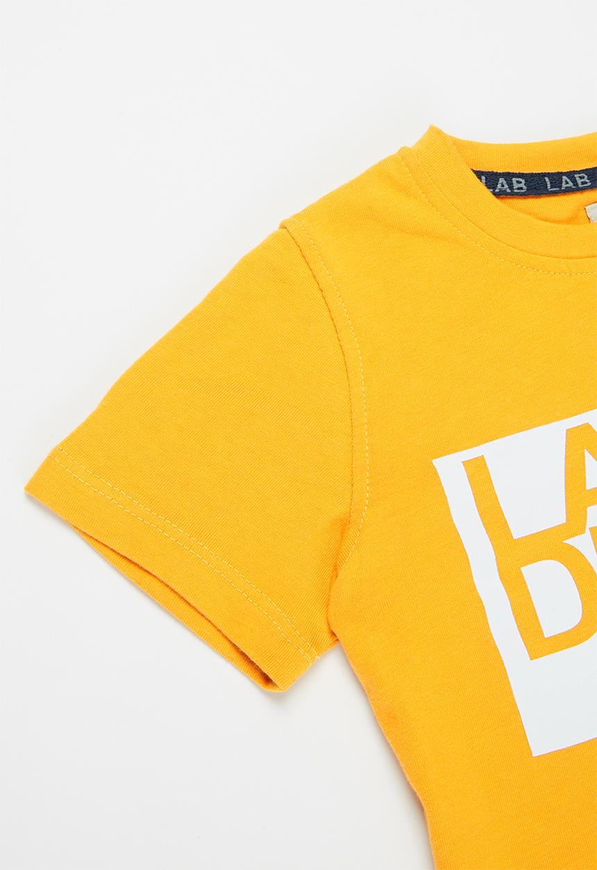 LAB - Boys lab denim tee - yellow