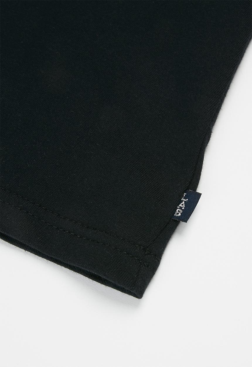 LAB - Girls lab short sleeve tee - black