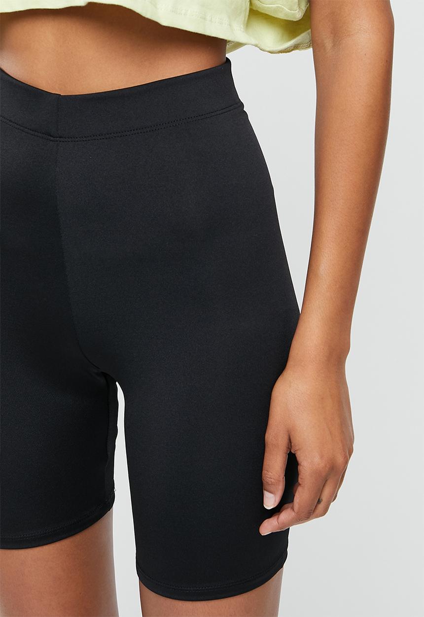 Missguided - Recycled cycle short - black