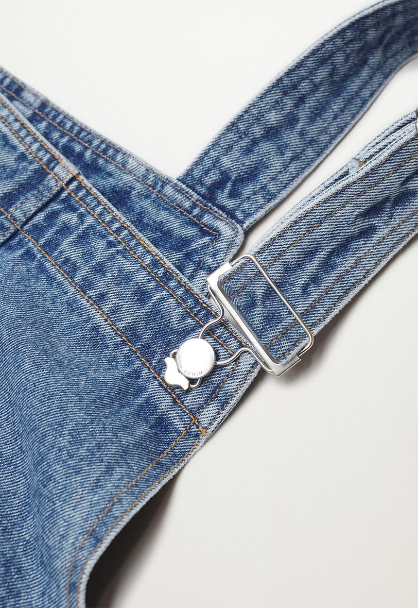MANGO - Plus dungaree dress picchi - blue