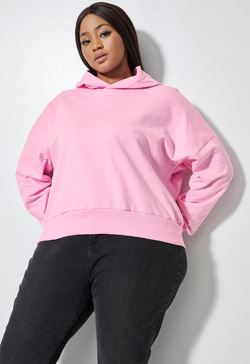 Superbalist - Crop hoodie - lilac sachet