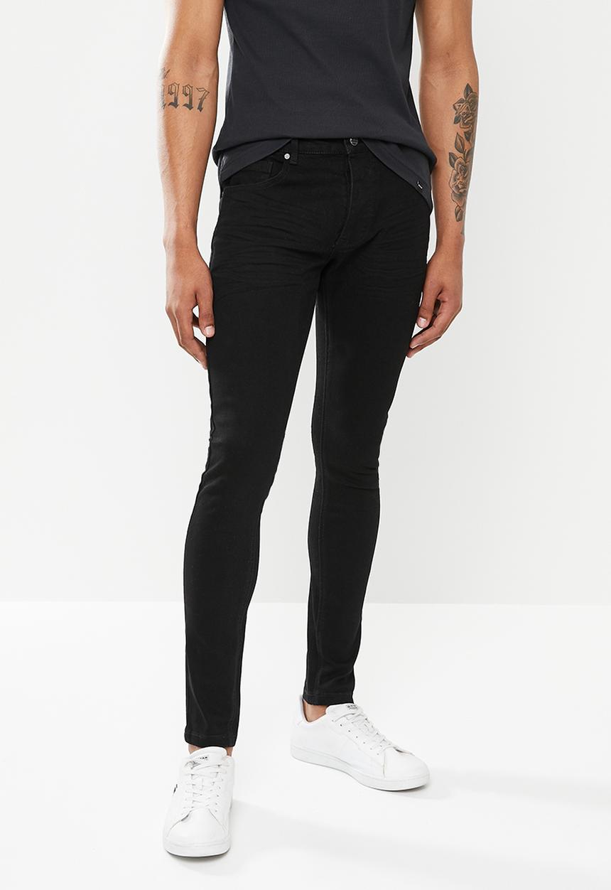 Cutty - Shooter basic ultra skinny jeans - black