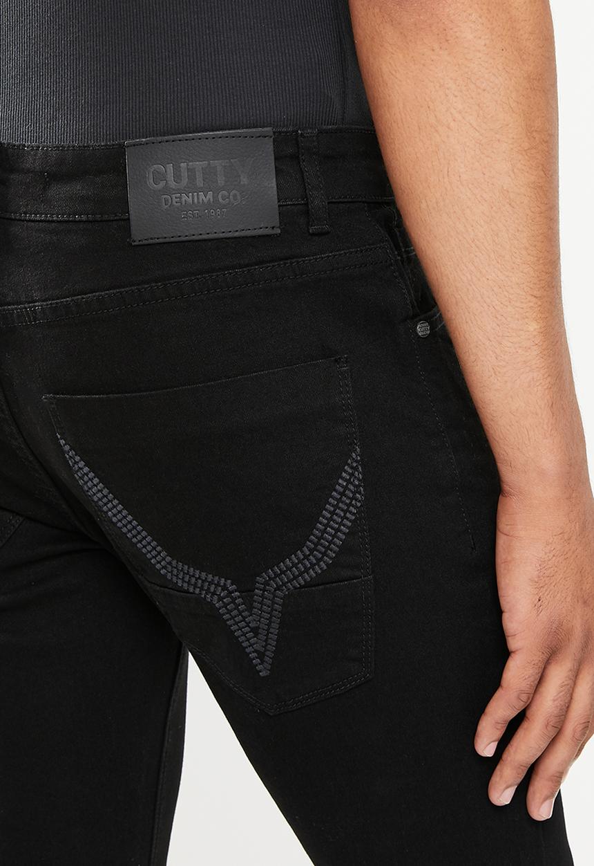 Cutty - Shooter basic ultra skinny jeans - black