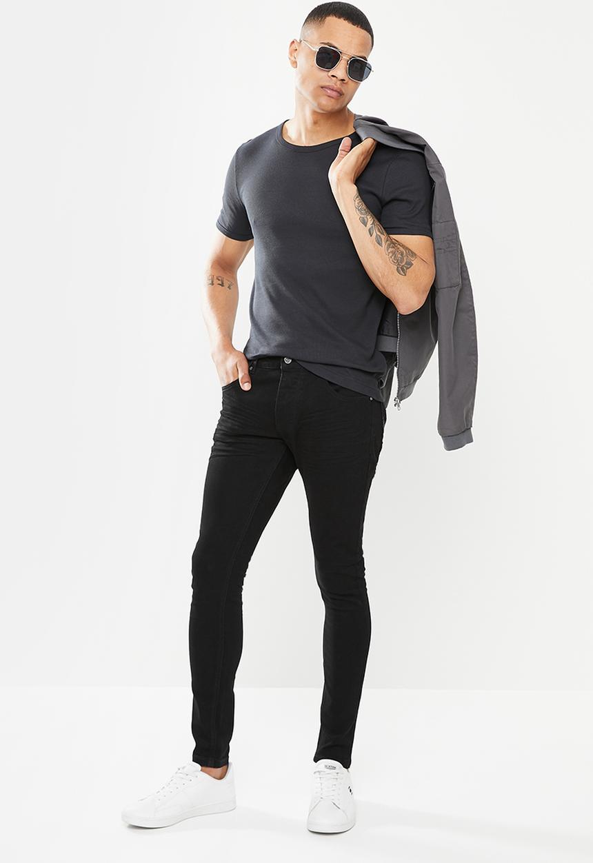 Cutty - Shooter basic ultra skinny jeans - black