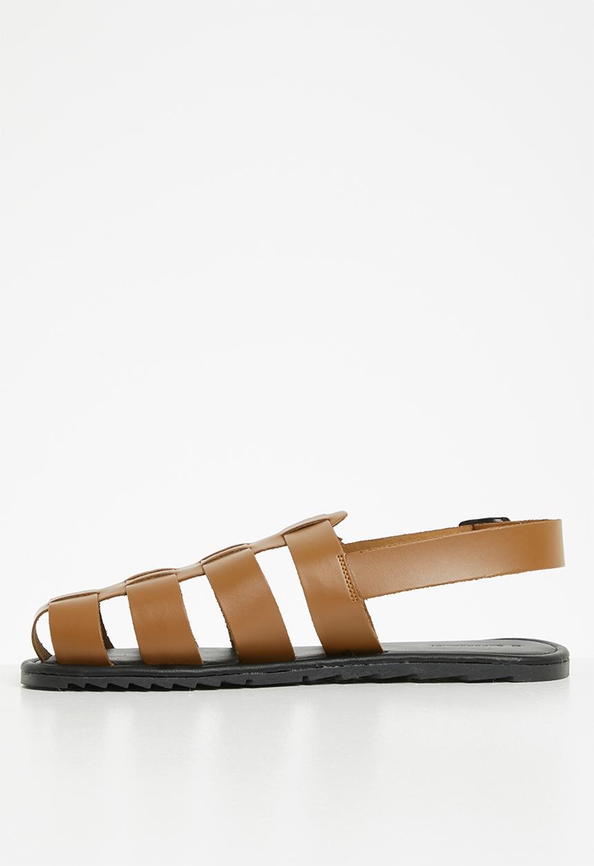 Superbalist - Fisherman leather sandal - tan