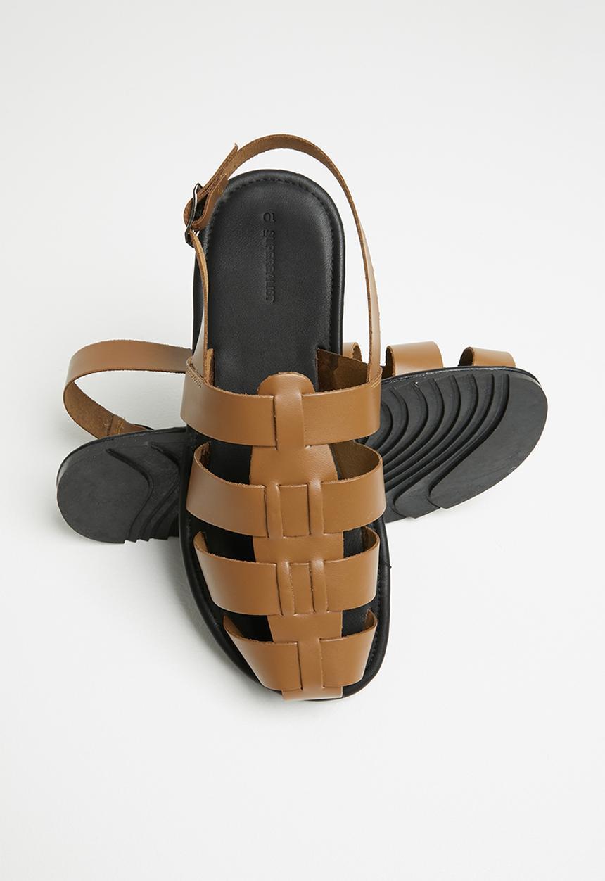Superbalist - Fisherman leather sandal - tan