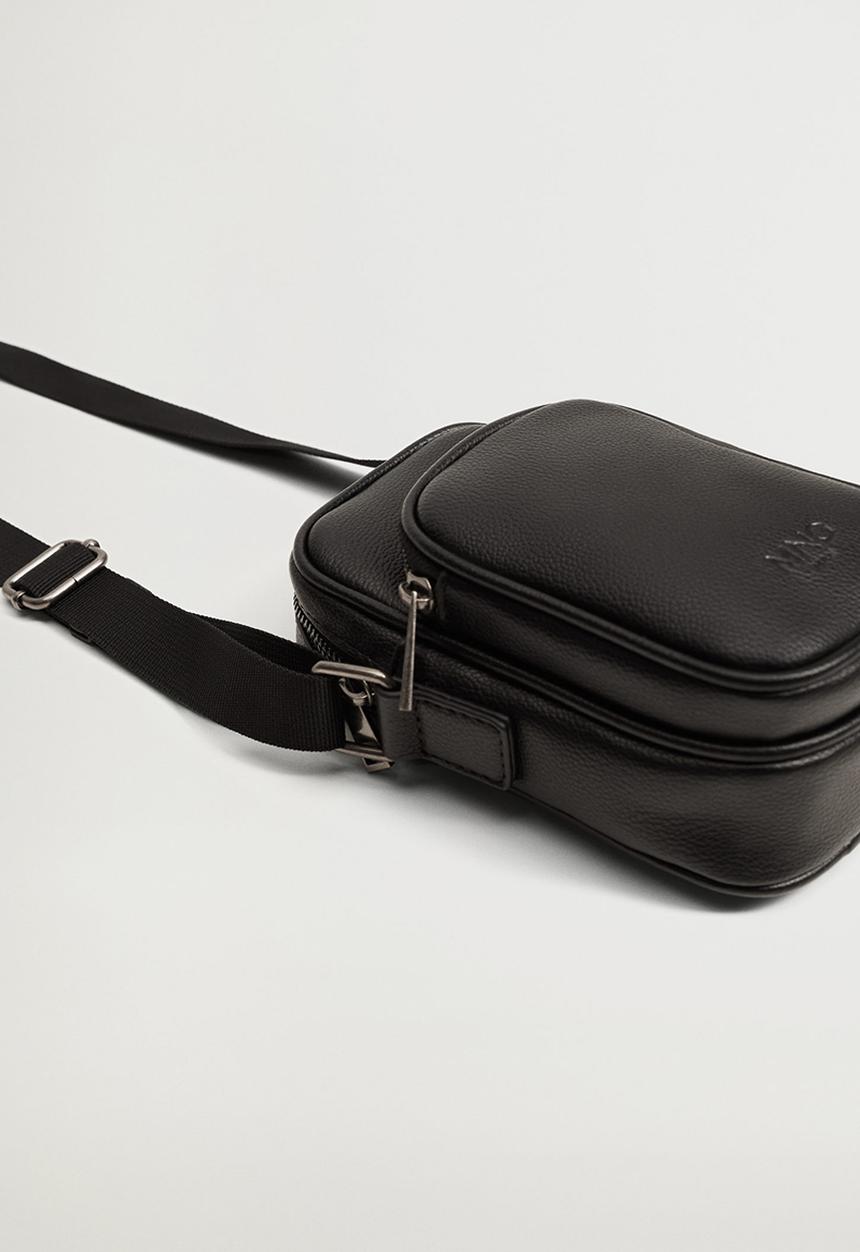 MANGO - Handbag park - black