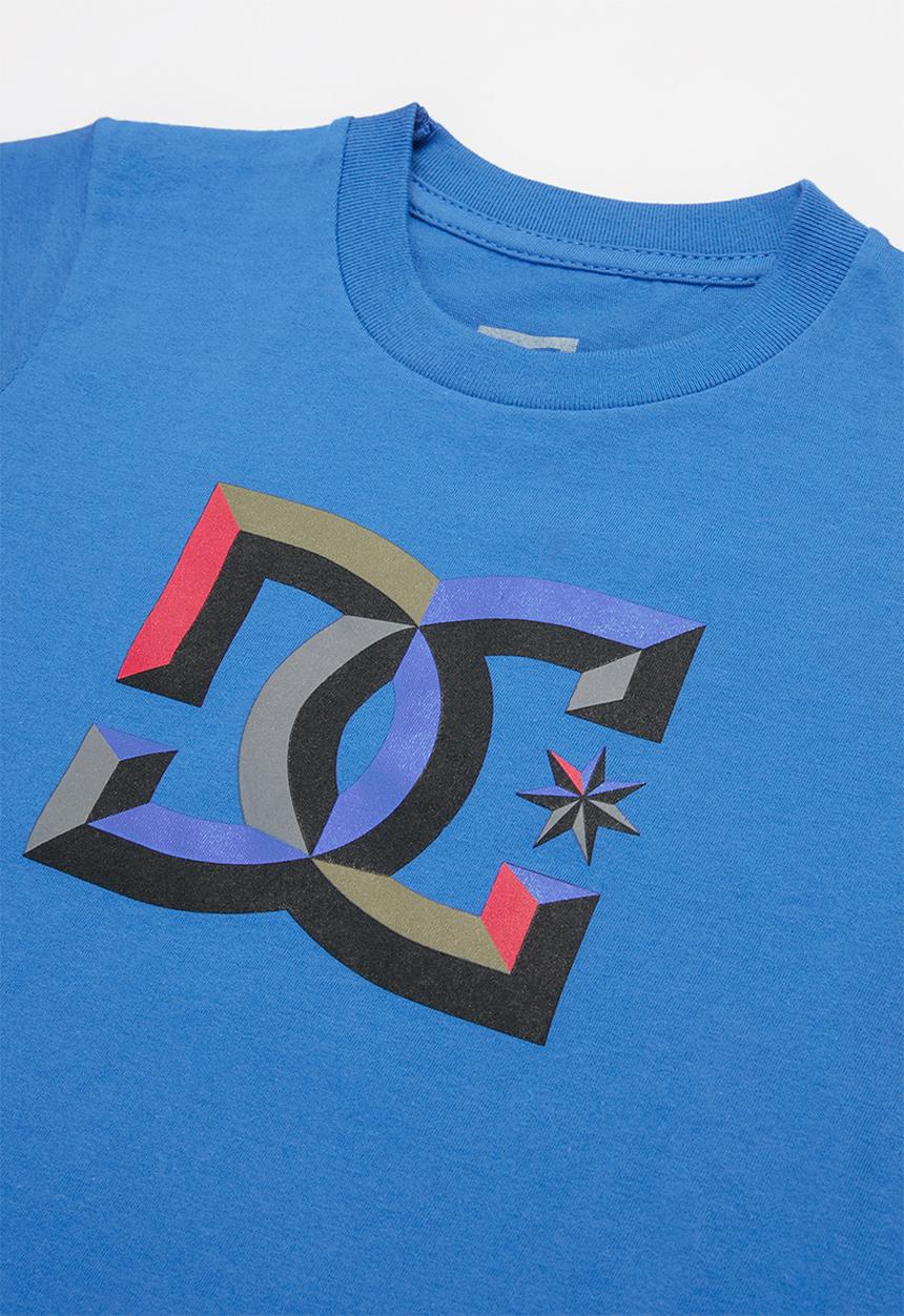 DC - Star simensional short sleeve tee - blue