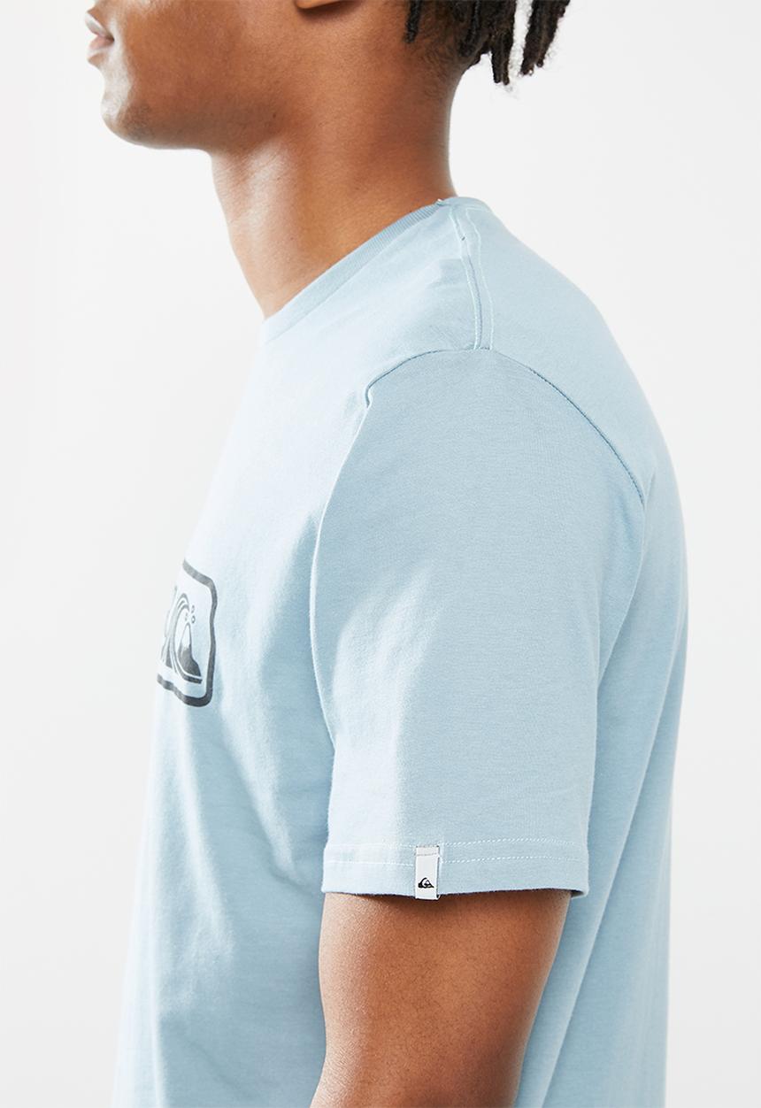 Quiksilver - Words gone short sleeve - blue