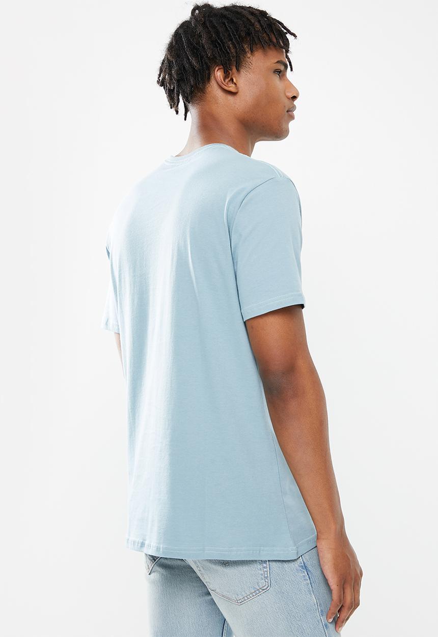Quiksilver - Words gone short sleeve - blue