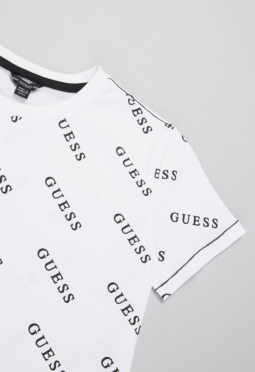 GUESS - Boys short sleeve t-shirt - white