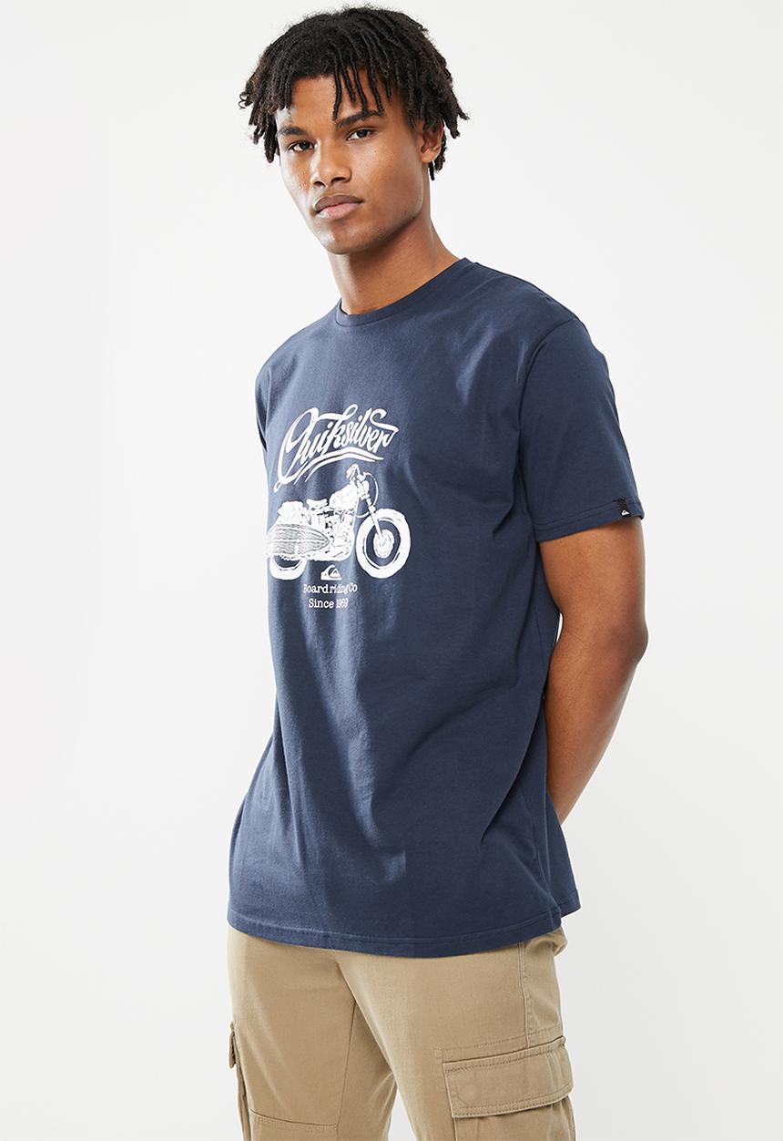 Quiksilver - Top of the hour short sleeve - navy 