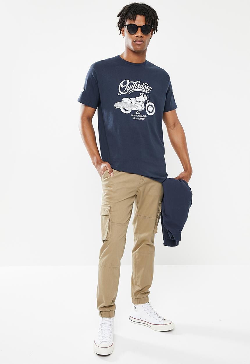 Quiksilver - Top of the hour short sleeve - navy 