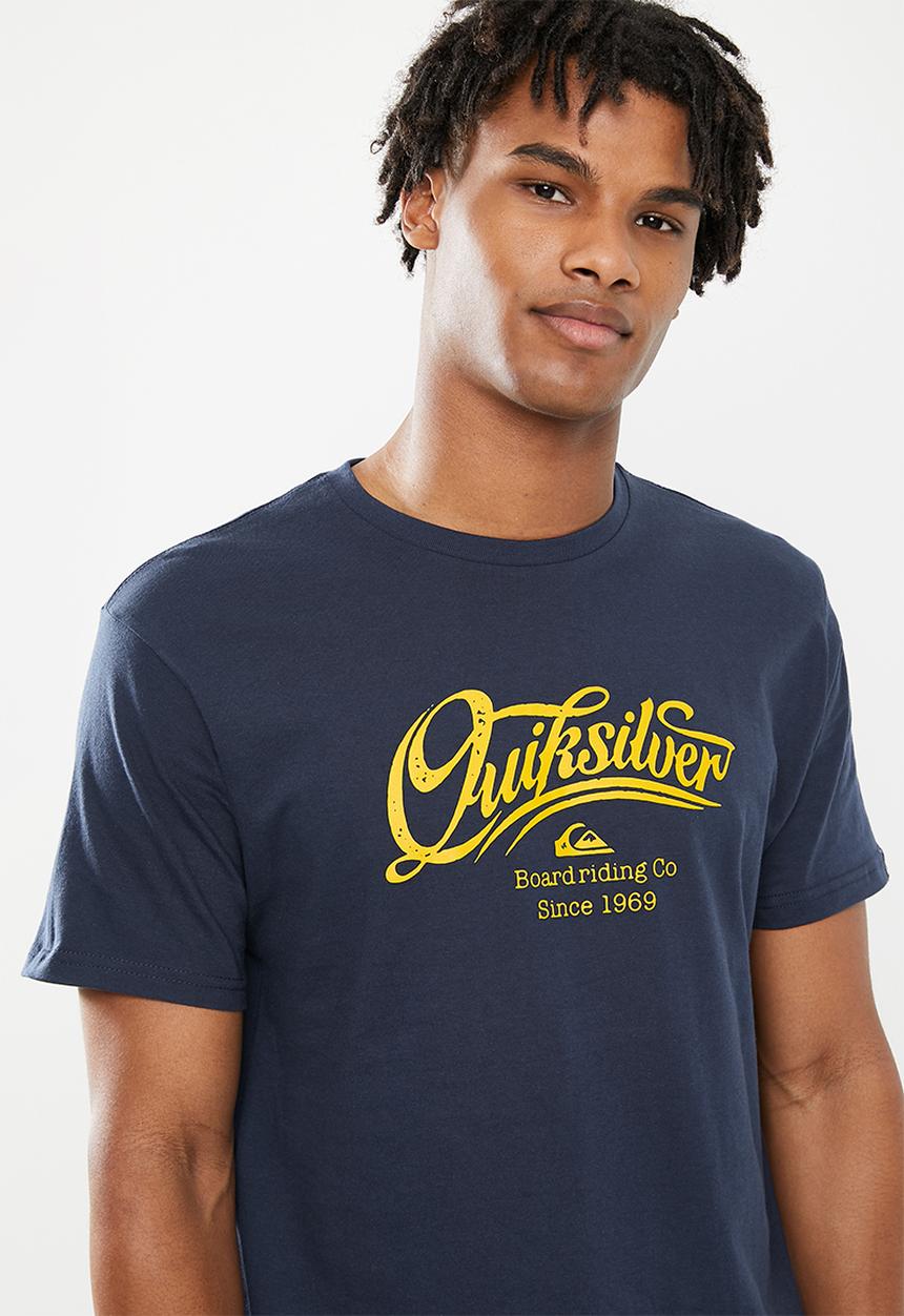 Quiksilver - Top hour short sleeve - navy