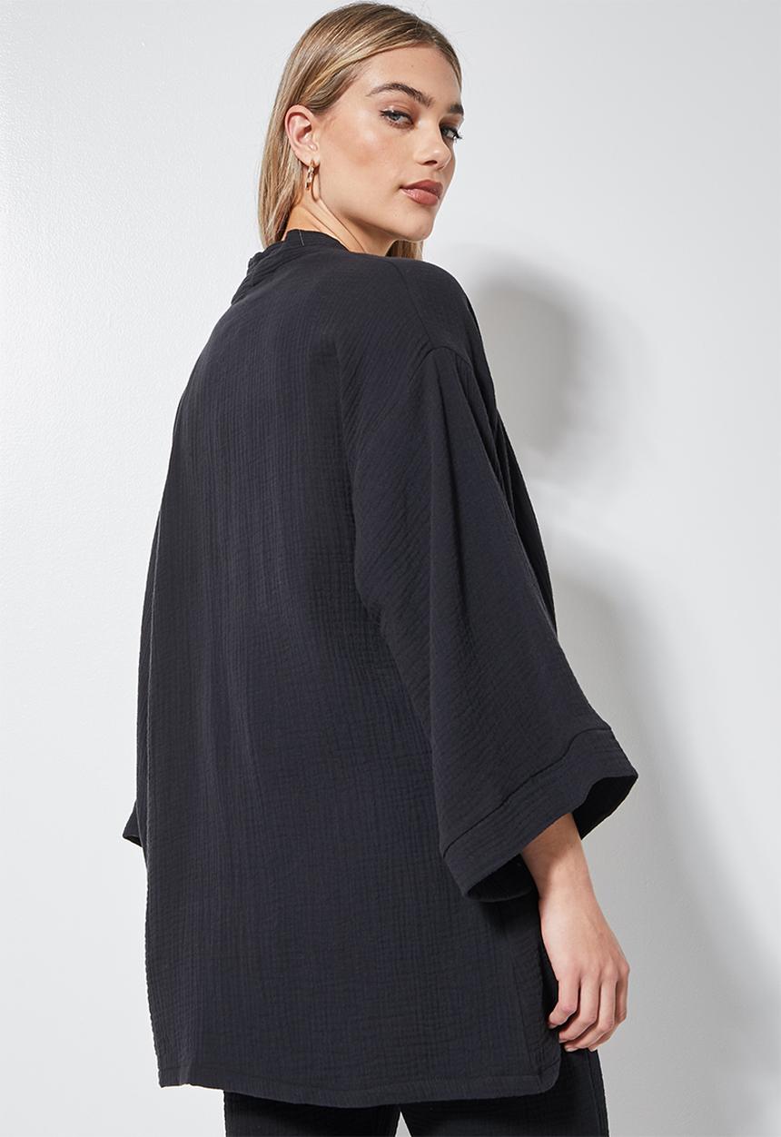 Superbalist - Short shacket - black