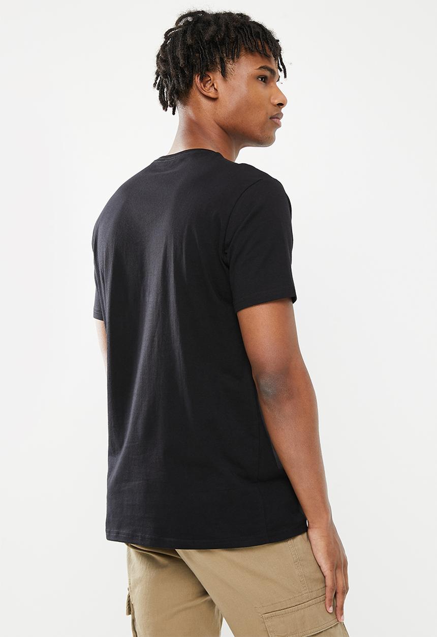 Quiksilver - Corp logo short sleeve - black