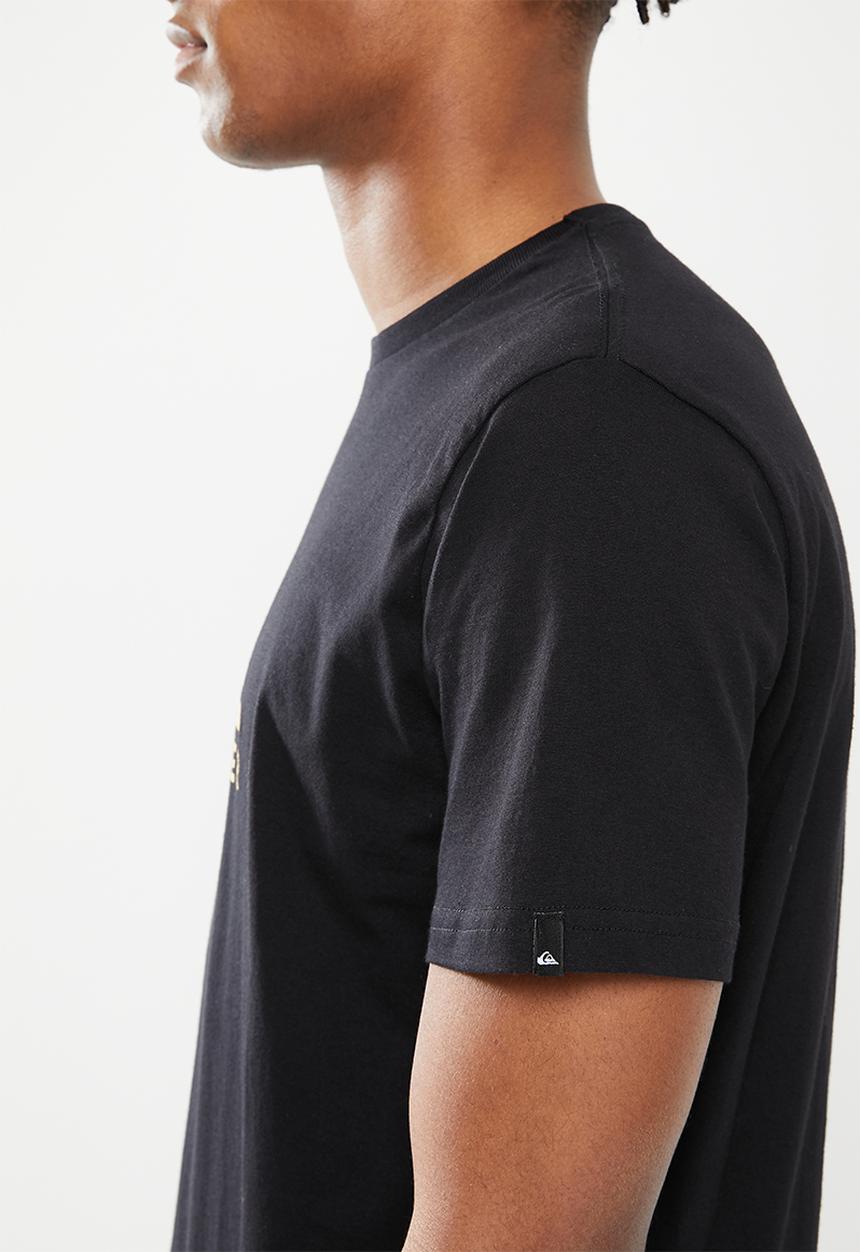Quiksilver - Corp logo short sleeve - black
