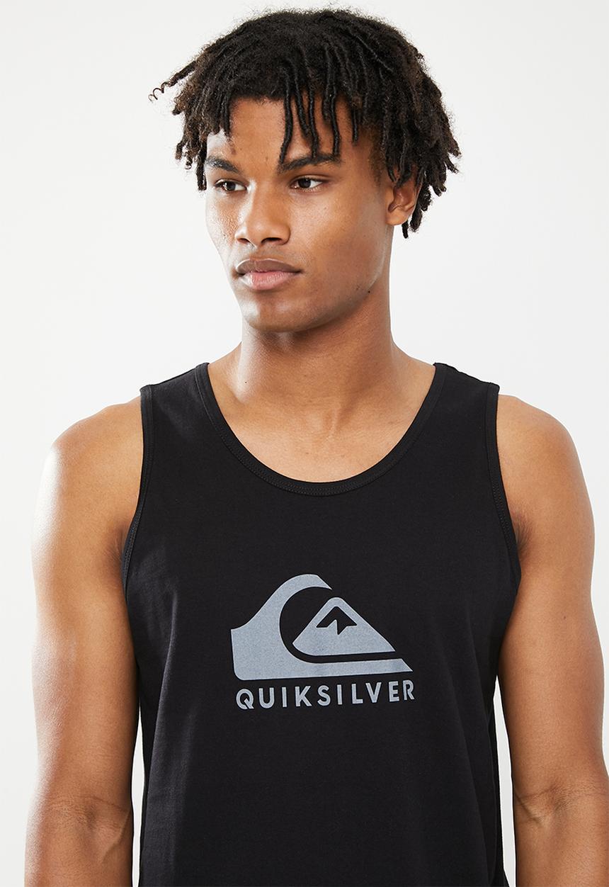 Quiksilver - Corp logo tank - black