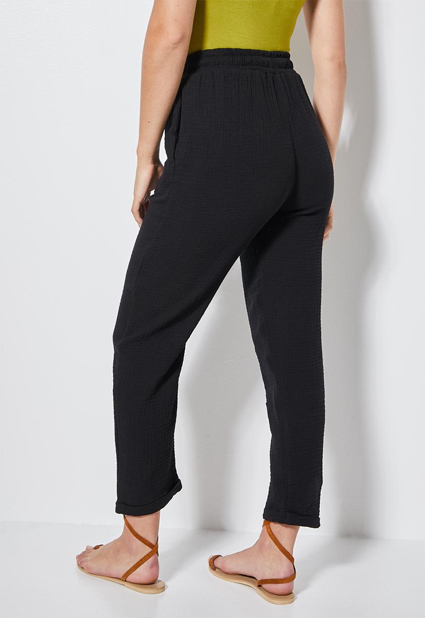 Superbalist - 100% cotton jogger - black