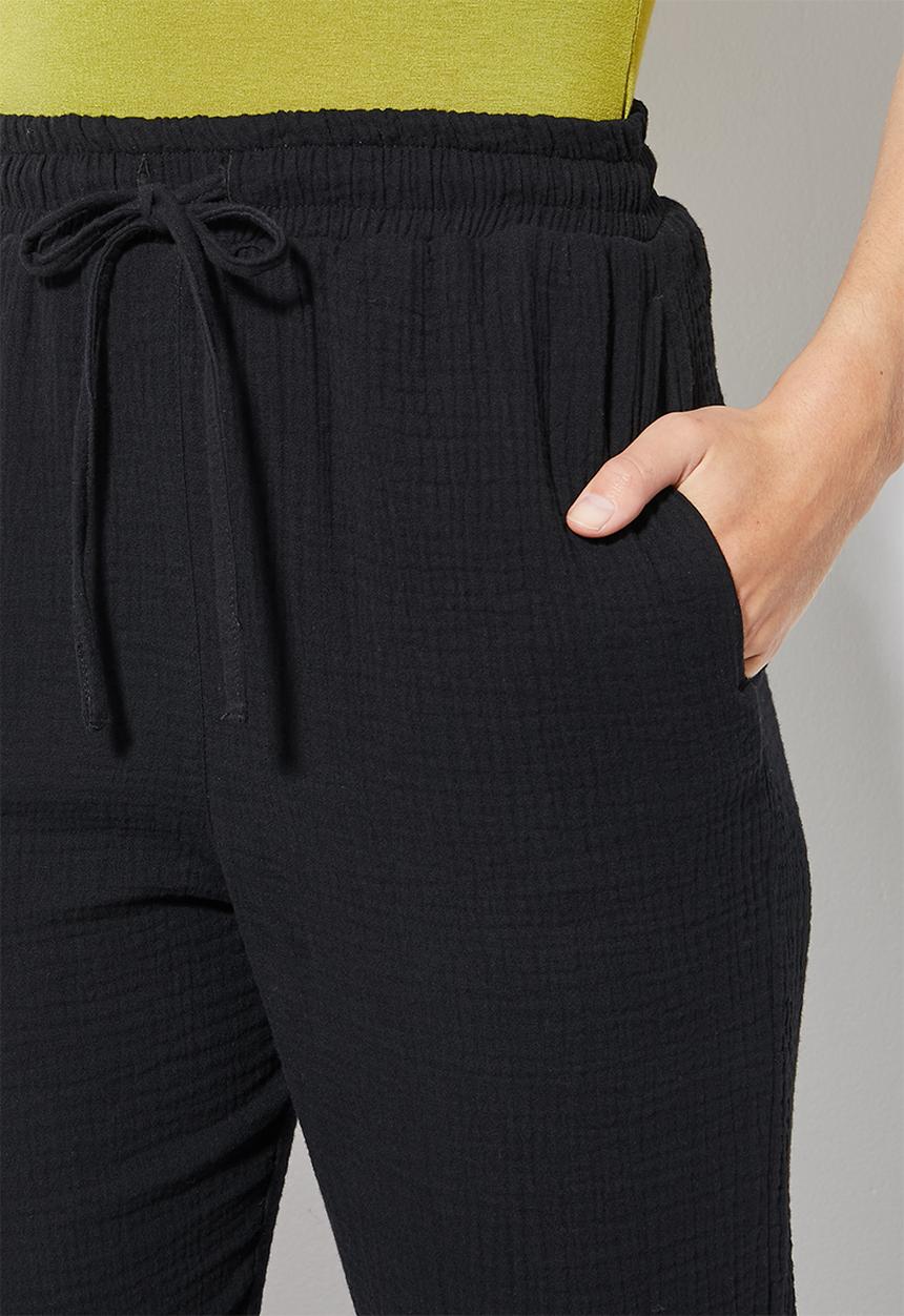 Superbalist - 100% cotton jogger - black