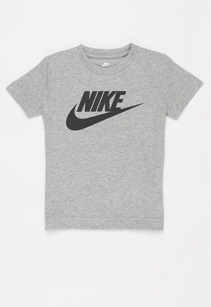 Nike - Nkb futura short sleeve tee - dark grey heather
