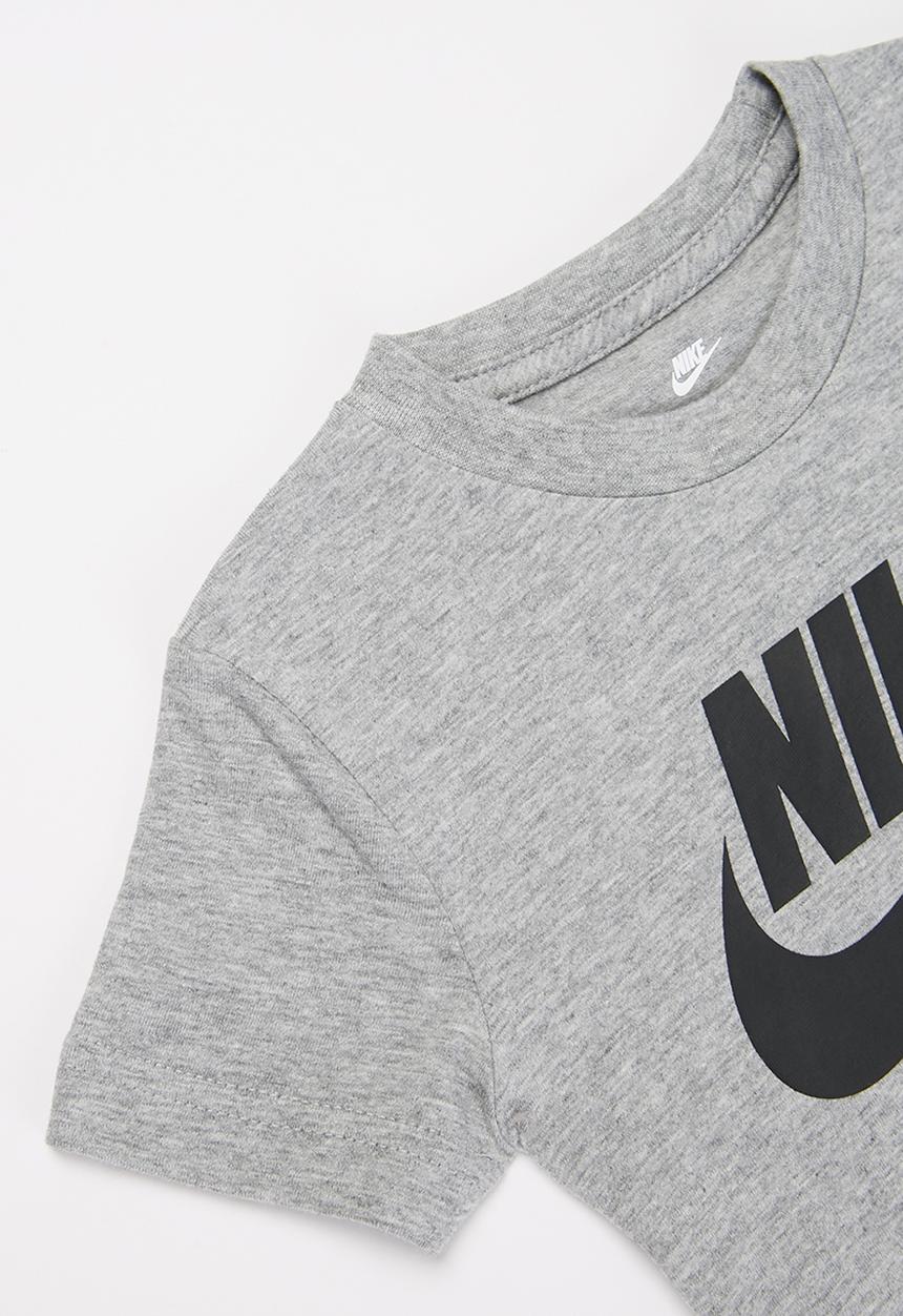 Nike - Nkb futura short sleeve tee - dark grey heather
