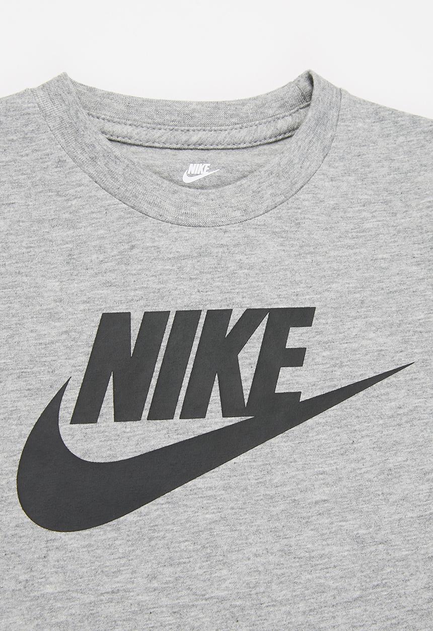 Nike - Nkb futura short sleeve tee - dark grey heather