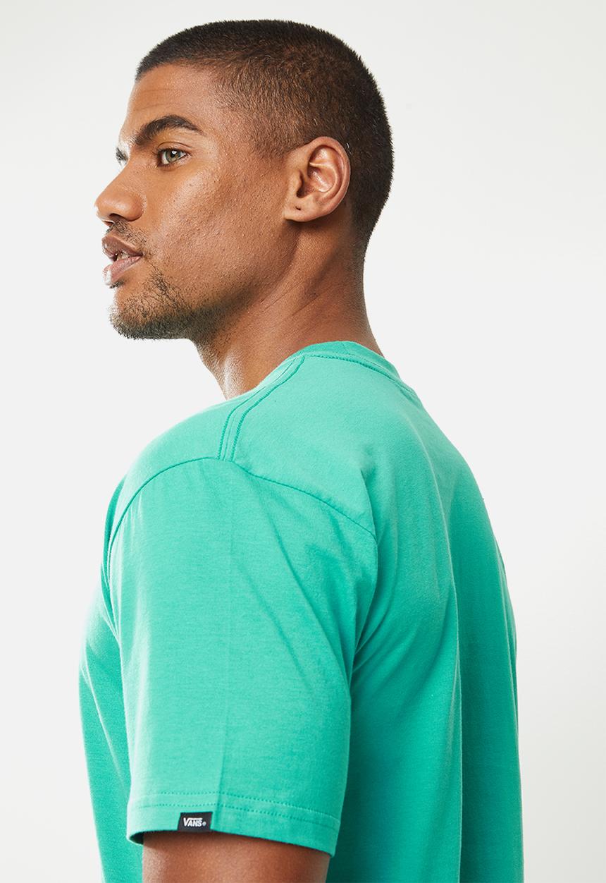 Vans - Left chest logo tee - green
