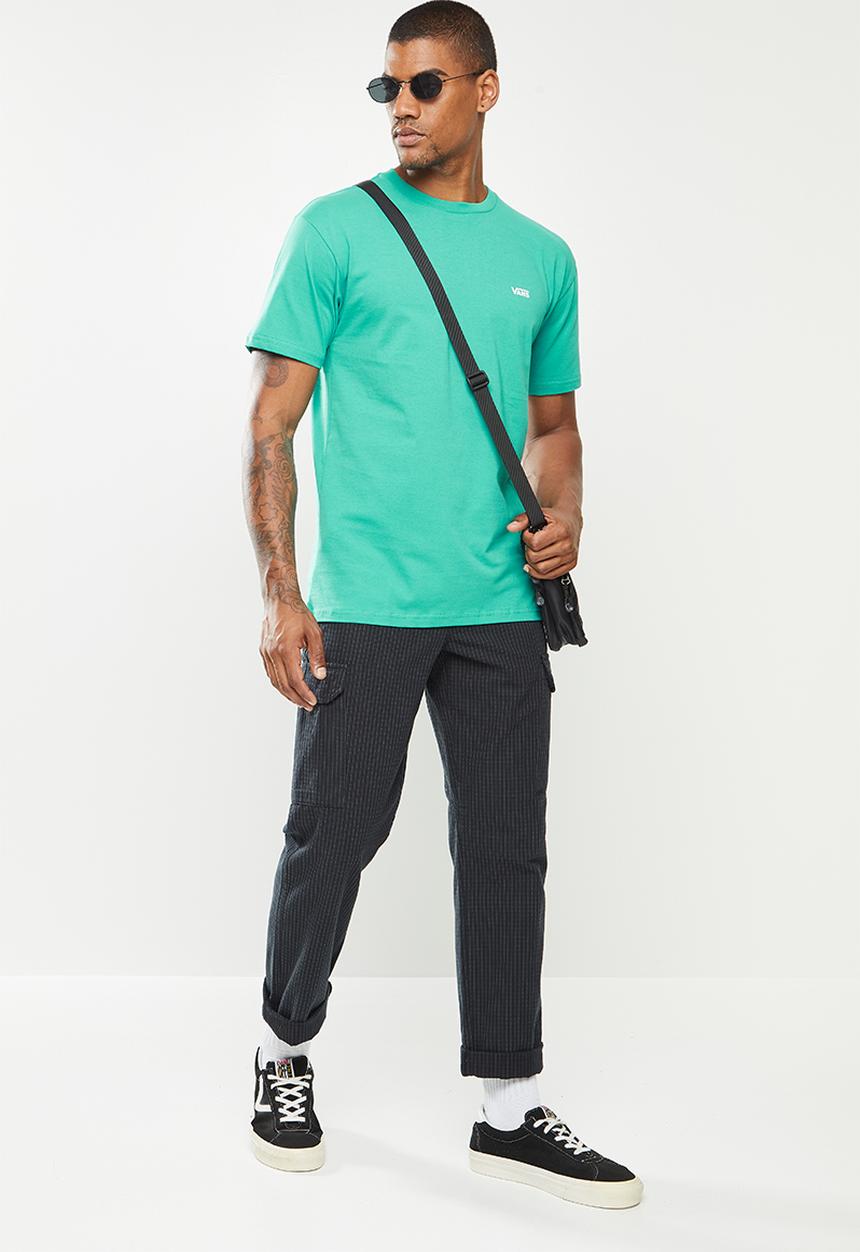 Vans - Left chest logo tee - green