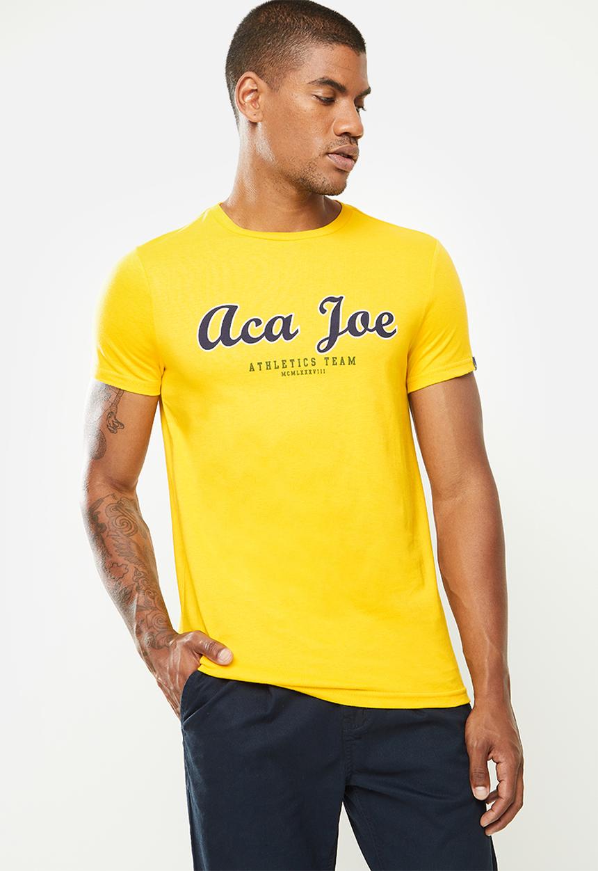 Aca Joe - Aca joe t-shirt - yellow