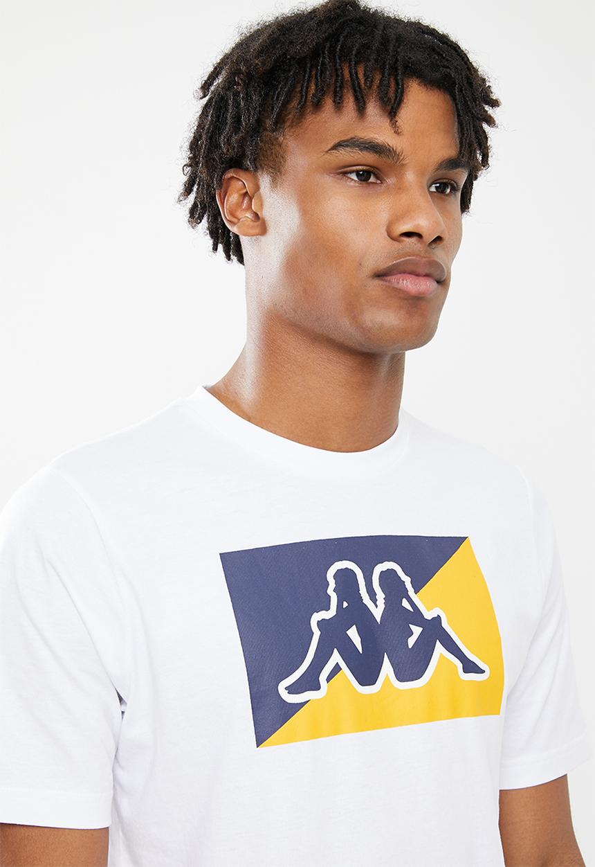 KAPPA - Logo zobi t-shirt - white