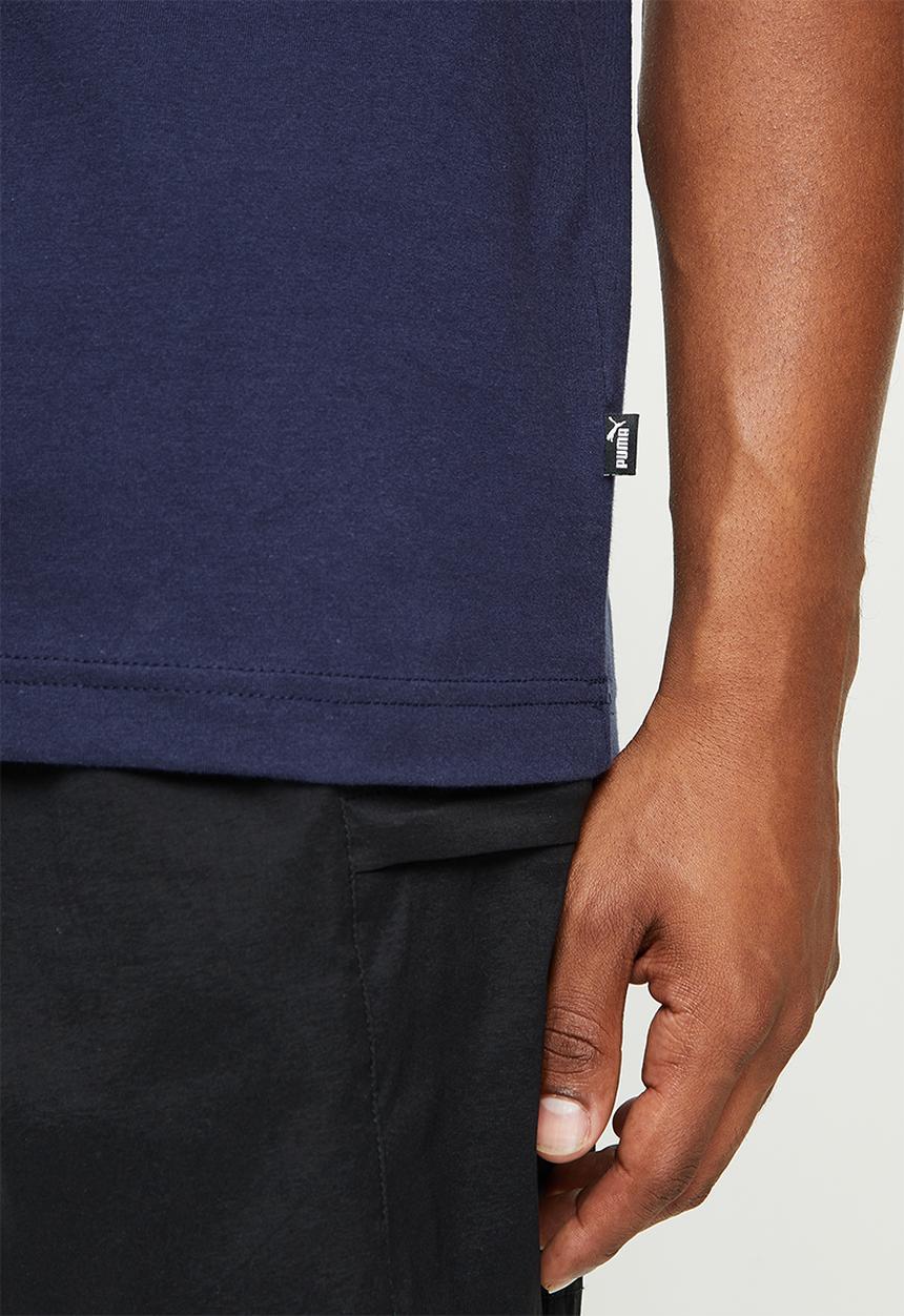 PUMA - Ess small logo tee - peacoat