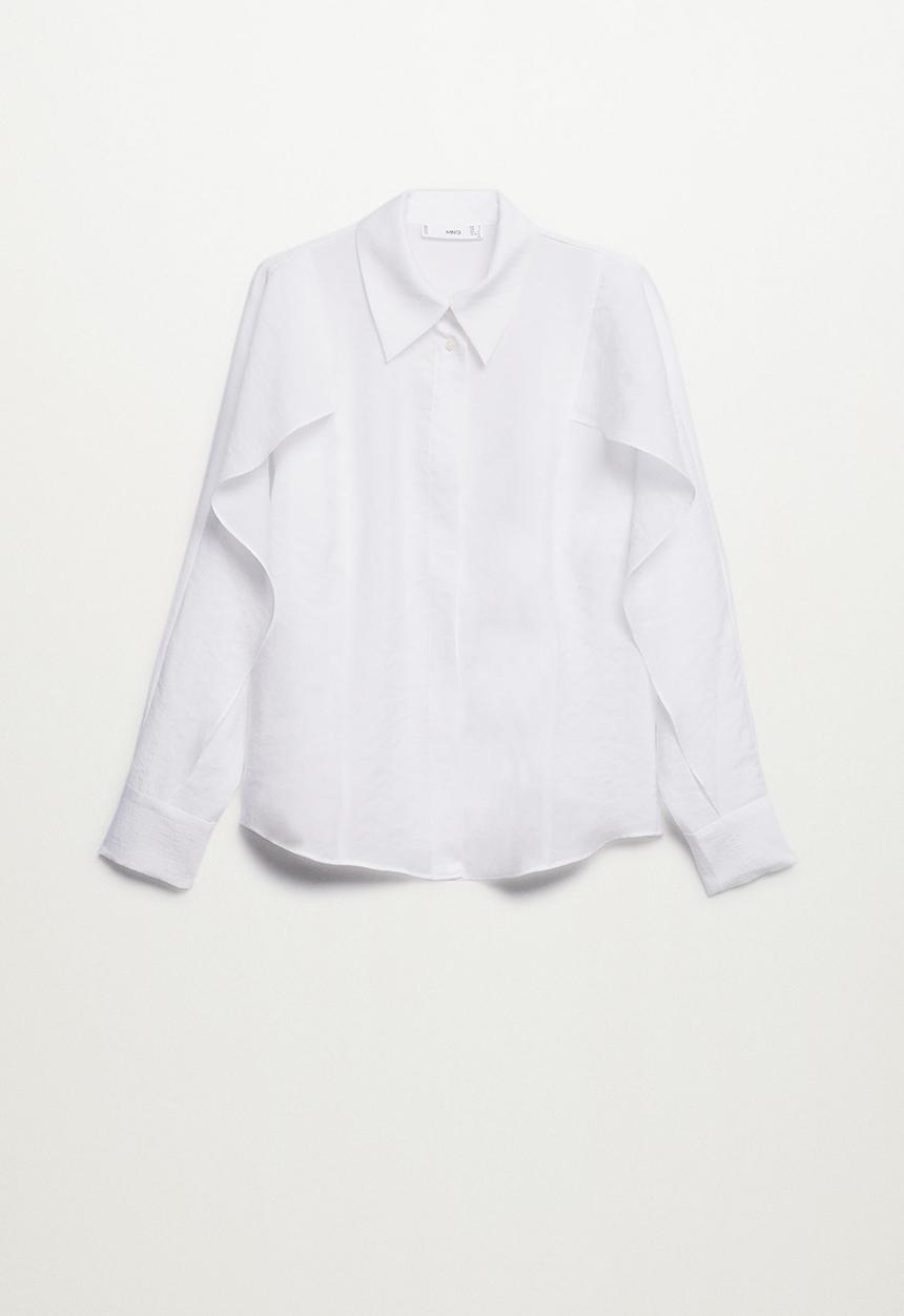 MANGO - Shirt clotilda - white