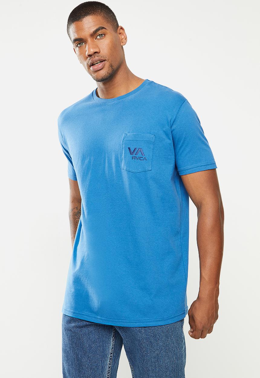 RVCA - Va pocket short sleeve tee - blue