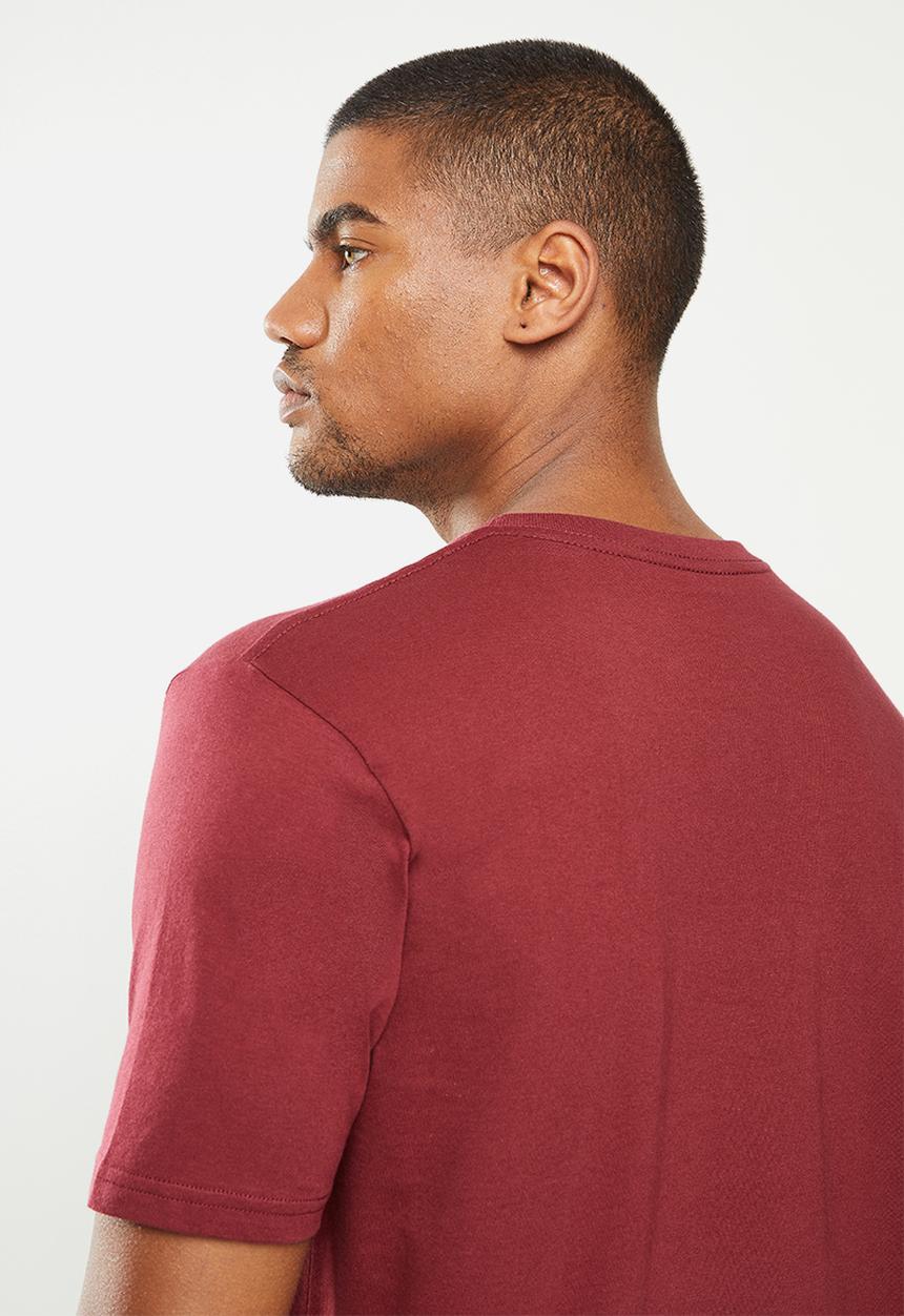 RVCA - Small rvca short sleeve tee - burgundy