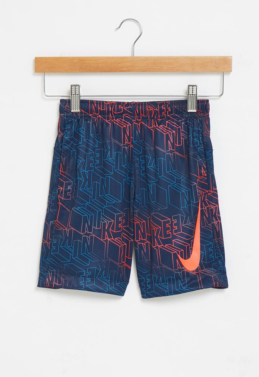 Nike - Nkb digi print drifit short - blue void