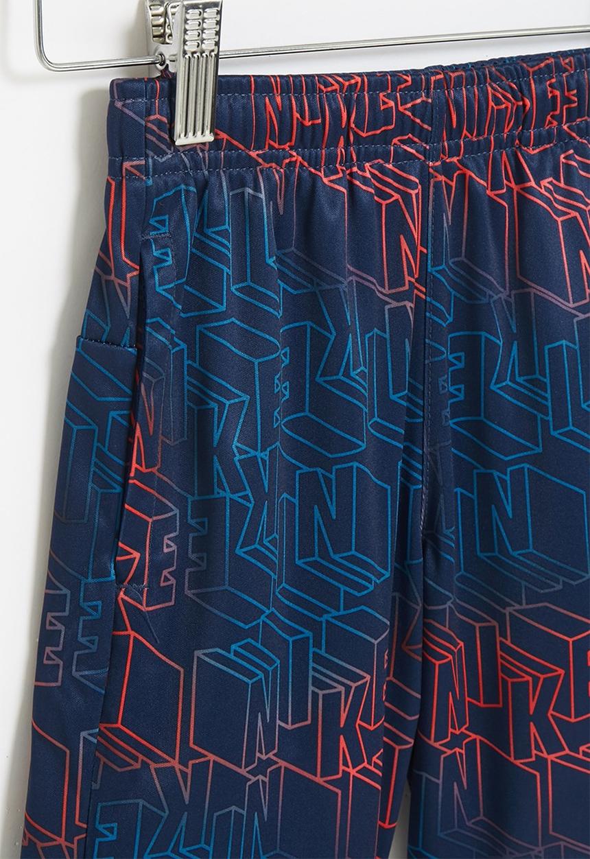 Nike - Nkb digi print drifit short - blue void