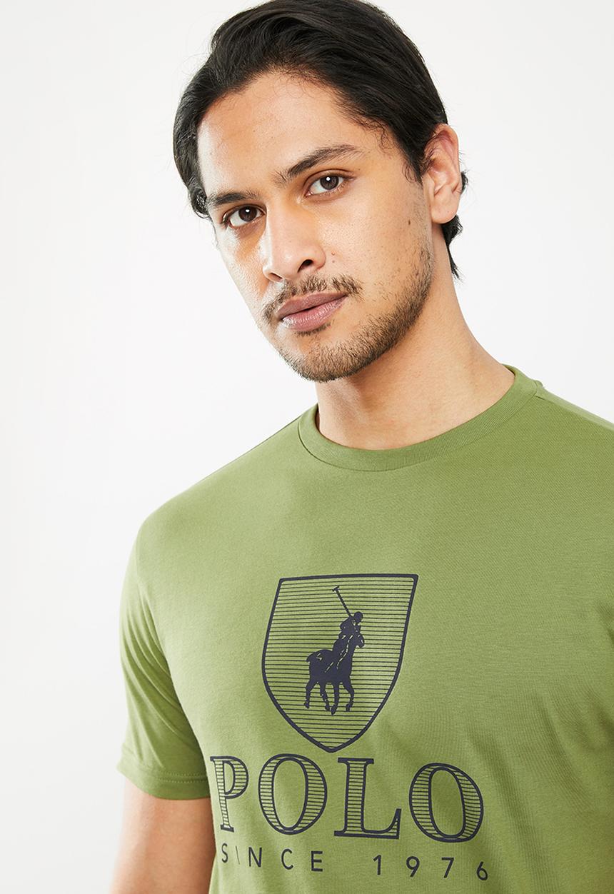 POLO - Cory crest short sleeve tee - olive