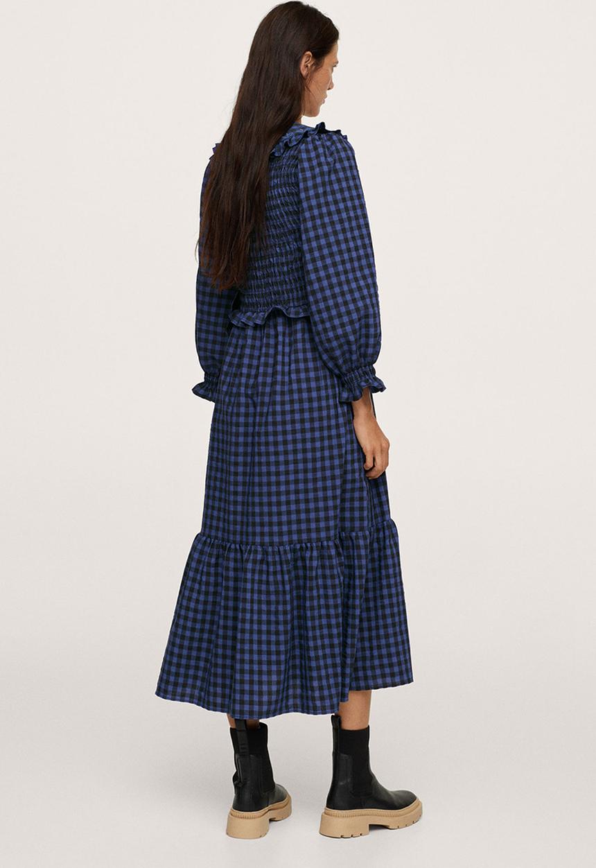 MANGO - Dress reserve - medium blue