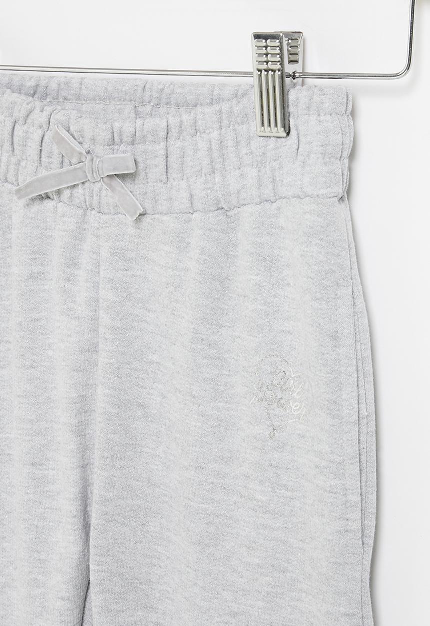 MINOTI - Girls basic jogger- grey 