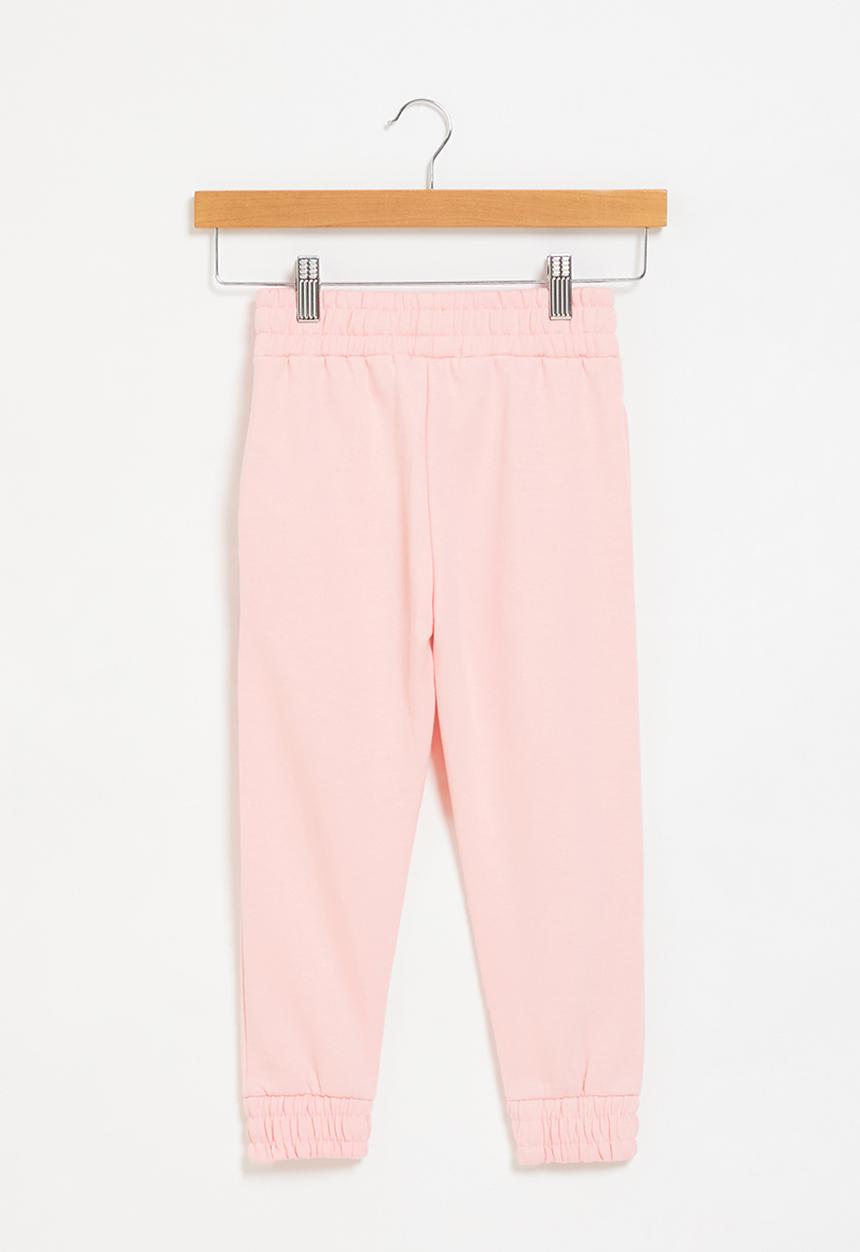 MINOTI - Girls basic fleece jogpant - pink