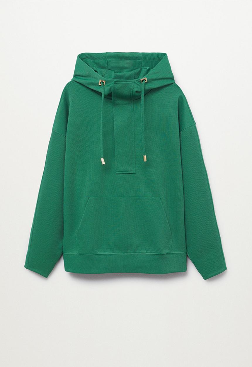 MANGO - Sweatshirt florida - dark green