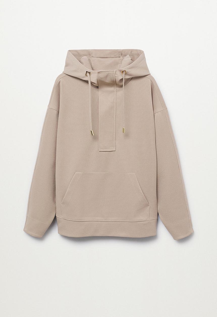 MANGO - Sweatshirt florida - light pastel grey