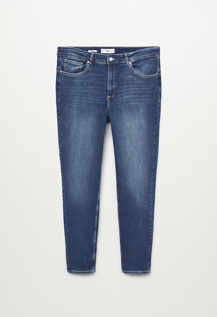 MANGO - Plus jeans pushup - medium blue