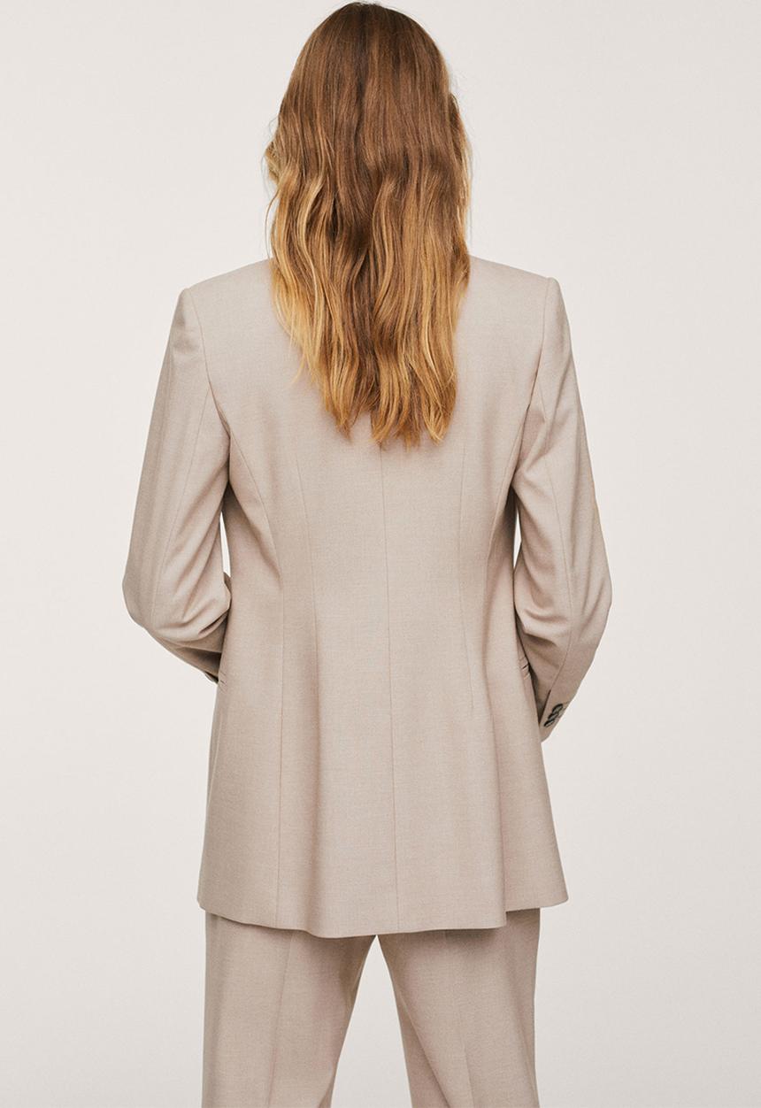MANGO - Blazer mindy - light beige