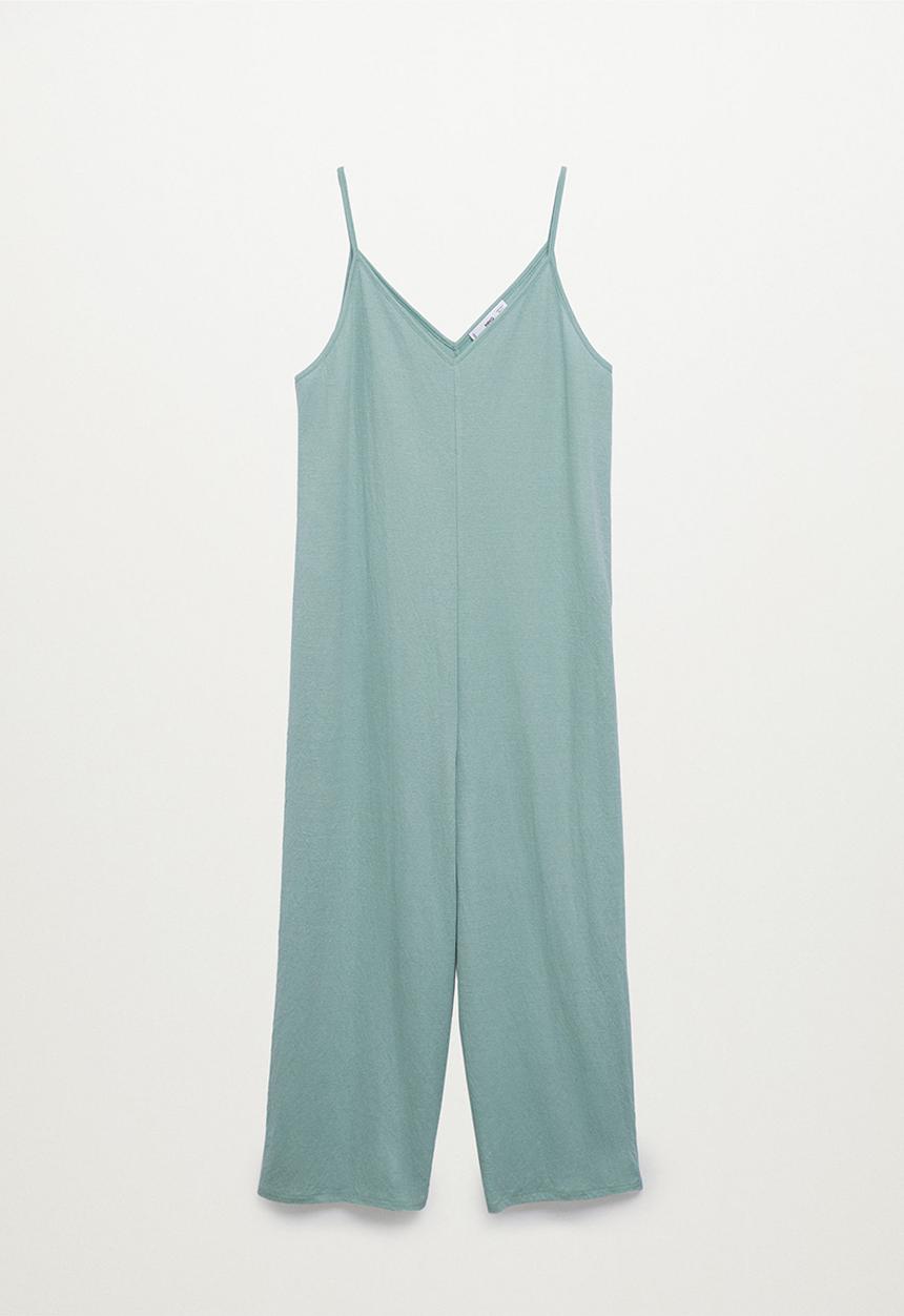 MANGO - Jumpsuit tim-h - aqua