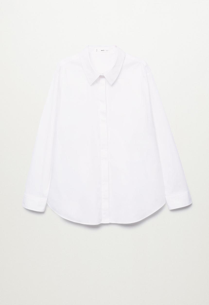 MANGO - Plus shirt sofia - natural