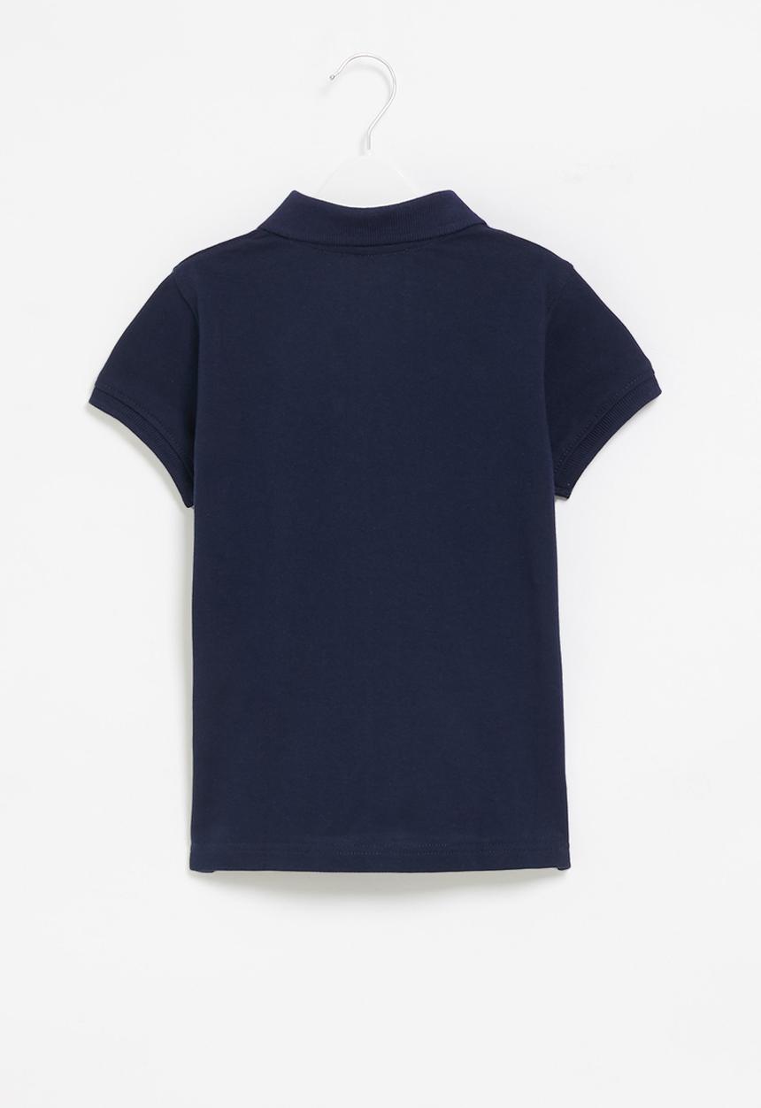 LAB - Boys short sleeve golfer - navy