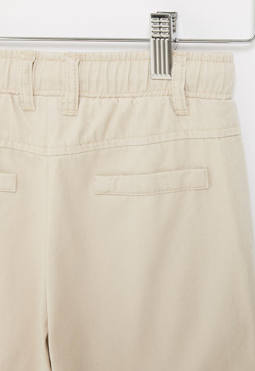 LAB - Boys twill shorts - stone