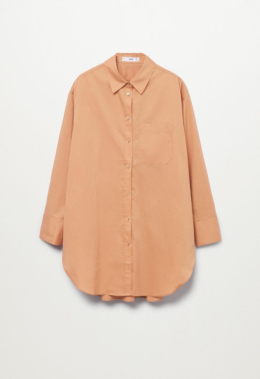 MANGO - Shirt james - rust